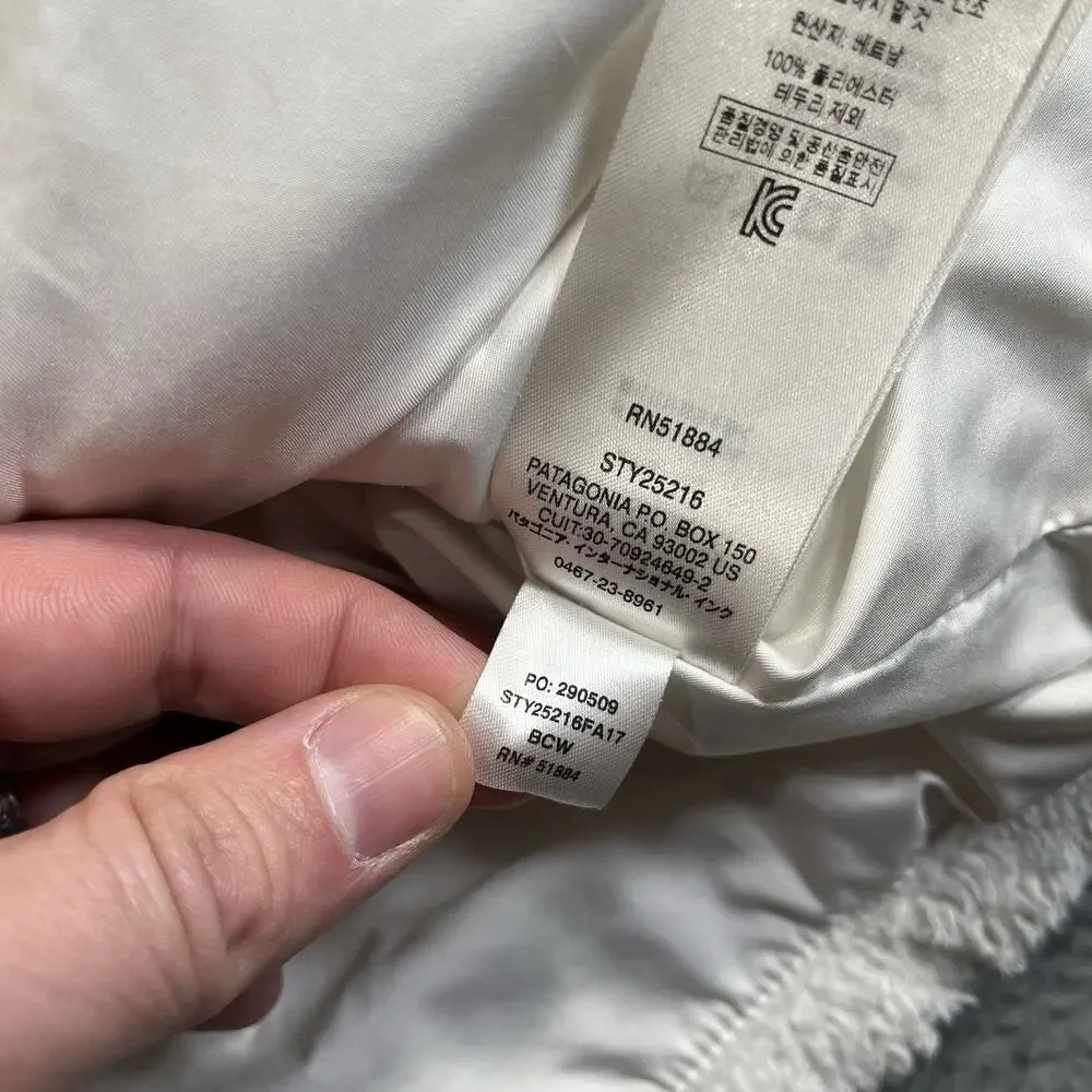 Patagonia Women’s Los Gatos Fleece Vest Birch White Cream STY25216 Size Medium - Picture 7 of 11